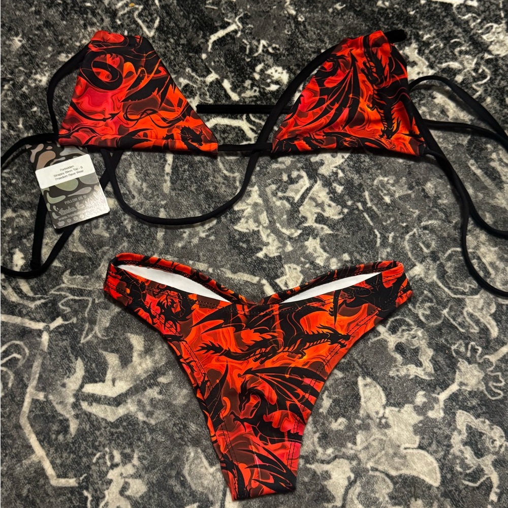 Freedom rave wear set